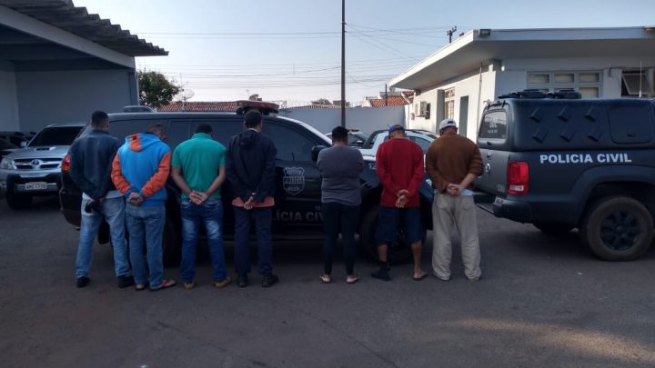 8 PESSOAS SÃO PRESAS NA OPERAÇÃO “CAXANGA” EM CAMPO MOURÃO