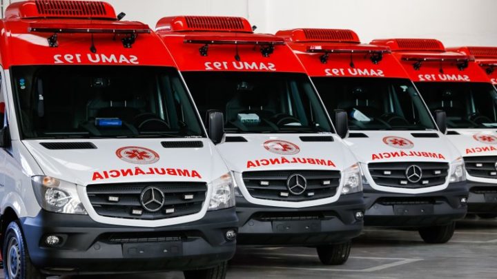 SAMU de Campo Mourão adquiriu 3 novas ambulâncias.
