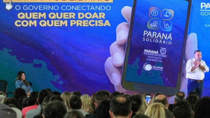 Paraná Solidário já cadastrou 460 doadores e 240 entidades
