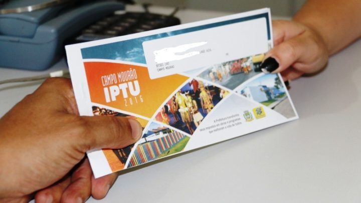 IPTU 2020 terá desconto de 10% em Campo Mourão