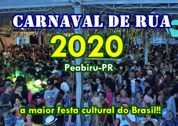 Mais de 20 mil pessoas passaram pelo carnaval de rua 2020 de Peabiru