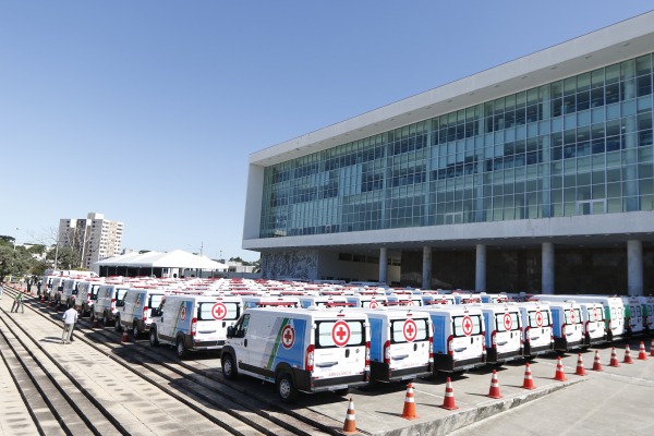 165 Ambulâncias e veículos ampliam atendimento regional da saúde