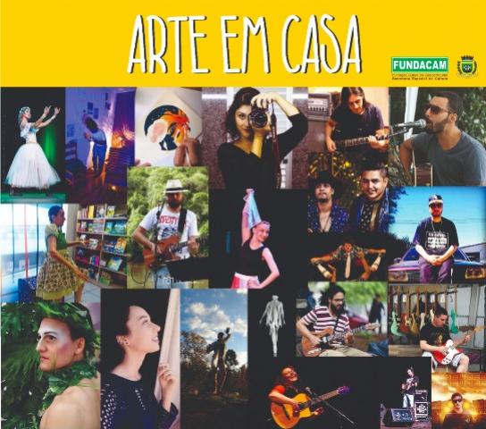 Fundação cultural lança sexta-feira novo edital “Arte Em Casa”