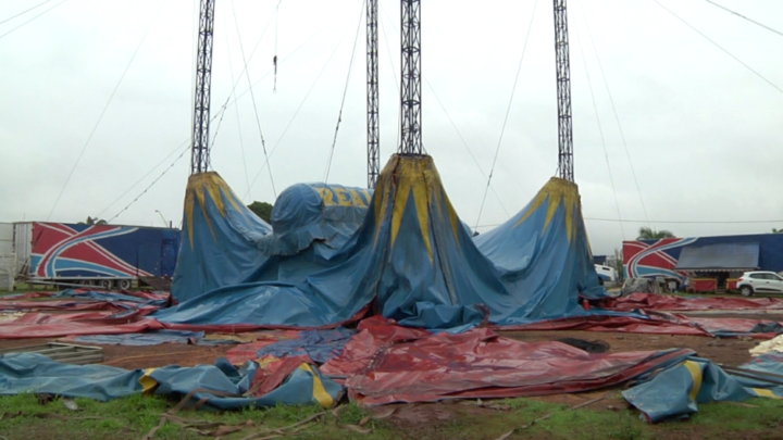 Circo continua em Campo Mourão e vive momentos delicados diante da pandemia