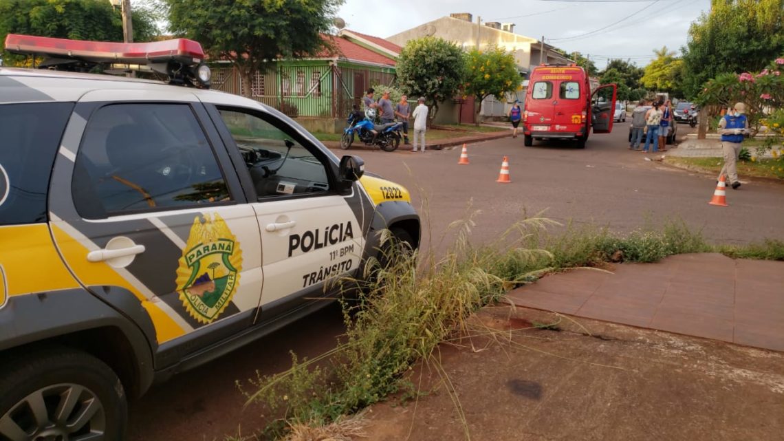 Dois condutores de veículos sem CNH se envolvem em acidente no jardim Albuquerque