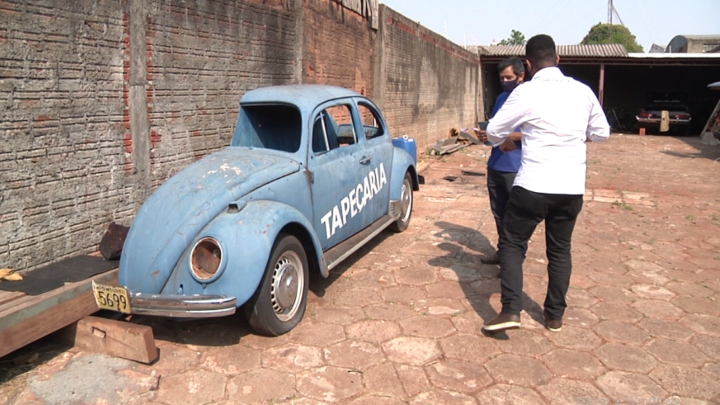 “Fusca azul” Marca histórica de Campo Mourão é encontrada pela Tv Carajás “Fusca azul” Marca histórica de Campo Mourão é encontrada pela Tv Carajás