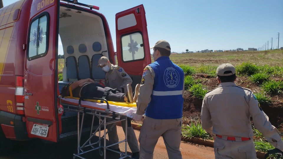 Mulher fica ferida em mais um acidente de trânsito em Campo Mourão