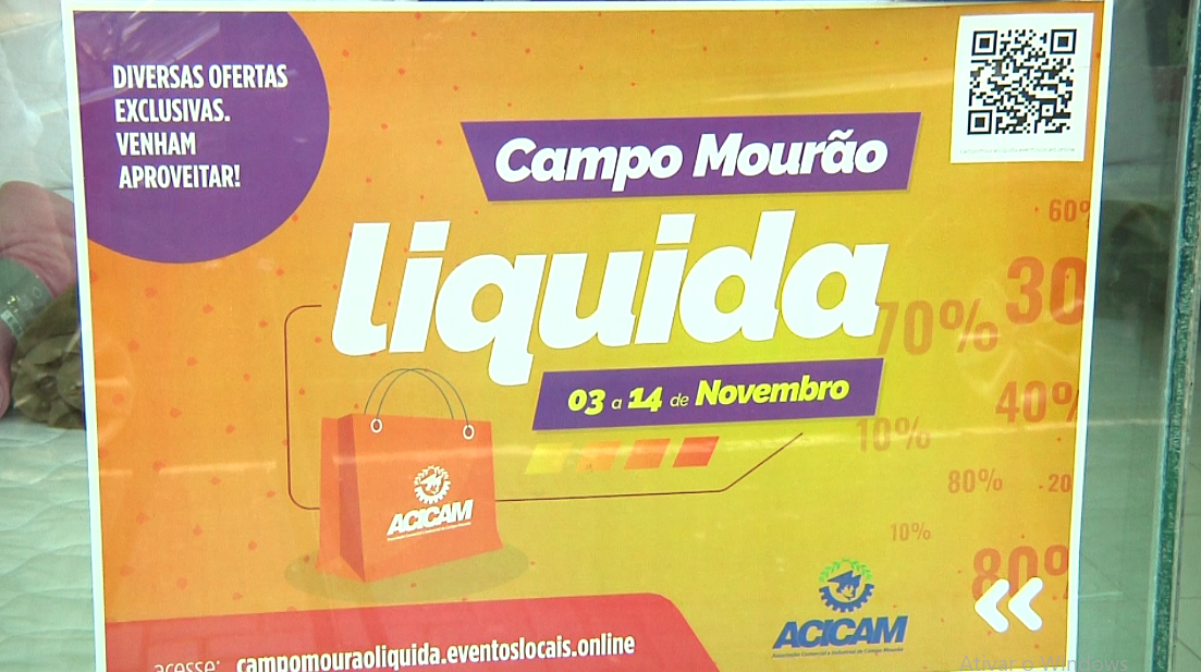 “Campo Mourão líquida” inicia no comércio com novidades nas vendas pela internet