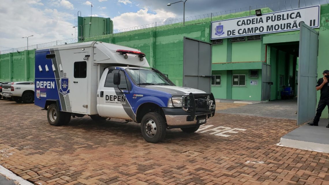 Mais 62 presos são transferidos da 16°SDP para a nova Cadeia Pública de Campo Mourão