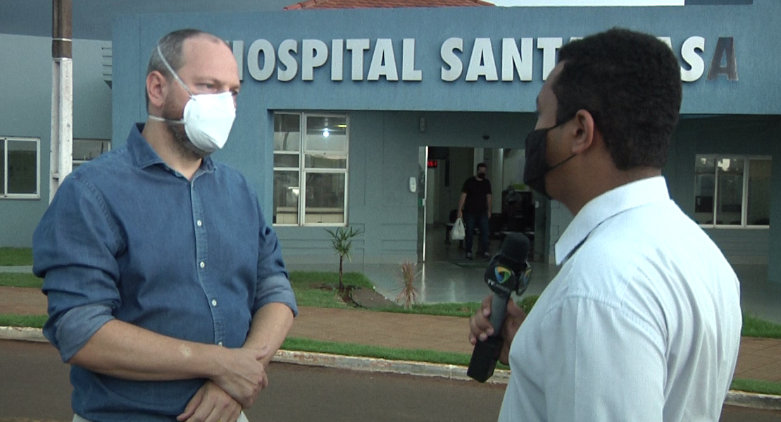 “Estado de saúde do presidente da ACICAM teve uma leve melhora” afirma médico