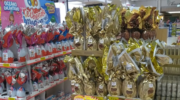 Venda de Ovos de Páscoa começou mais cedo em 2021 Venda de Ovos de Páscoa começou mais cedo em 2021