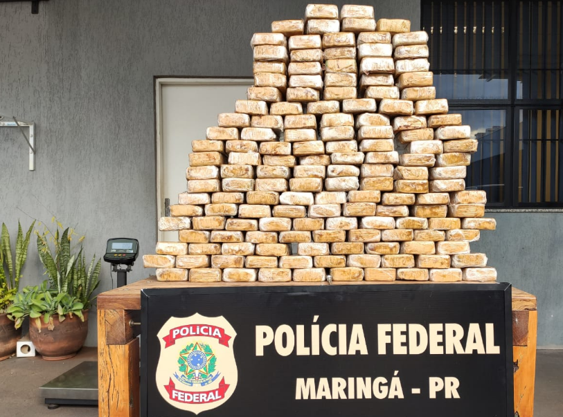 Polícia Federal realiza uma das maiores apreensões de crack, em Maringá
