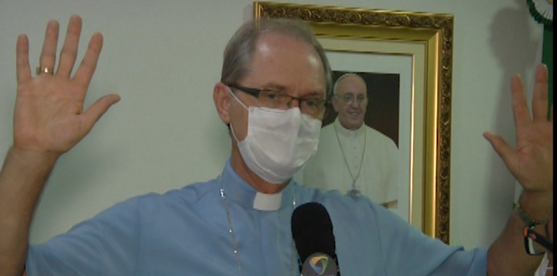 Bispo fala sobre os cuidados de prevenção da COVID-19 neste tempo de pandemia