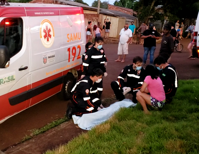 Homem morre em rua do jardim Alvorada