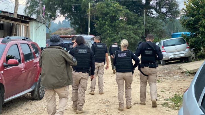 Polícia Civil deflagra operação contra integrantes de organização criminosa do tráfico de drogas
