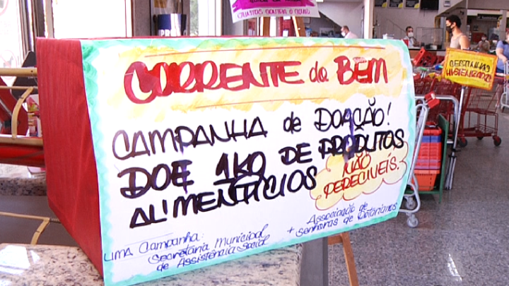 Nove mil famílias precisam de alimentos doados