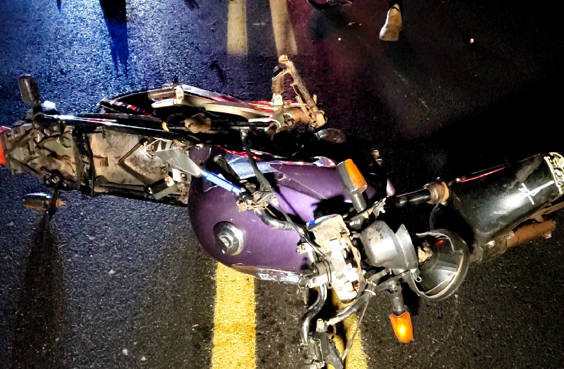 Motociclista fica gravemente ferido em acidente na rodovia BR-158