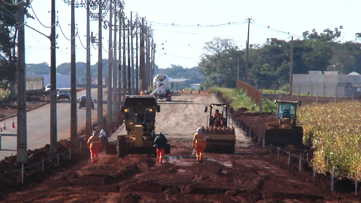 Avenida João Salvadori com mais uma etapa concluída