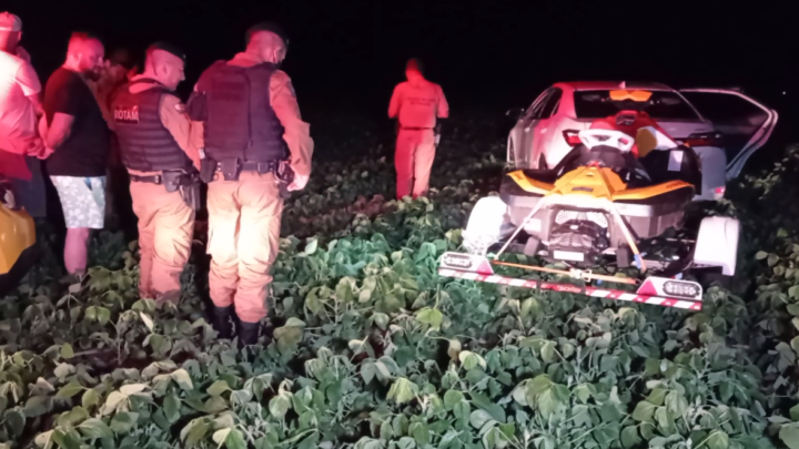 Veículo tomado de assalto em Peabiru é recuperado em Campo Mourão Veículo tomado de assalto em Peabiru é recuperado em Campo Mourão