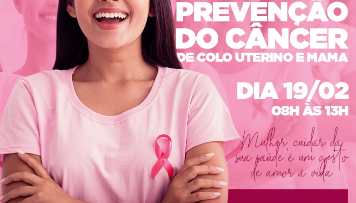 Neste sábado 19/02 acontece em Campo Mourão campanha preventiva de câncer de útero e mama