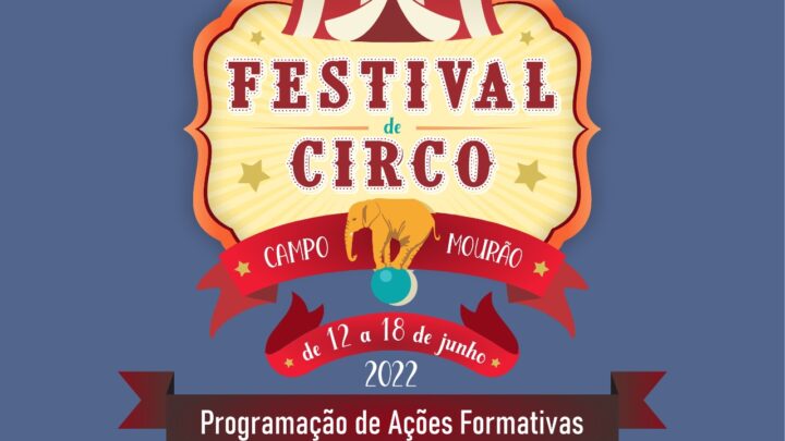 Festival de circo terá 6 espetáculos de 12 a 19 de junho