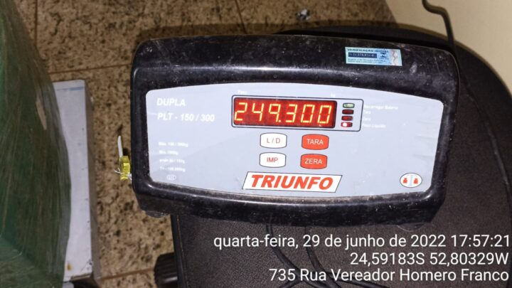PM apreende 249 quilos de maconha em Altamira do Paraná