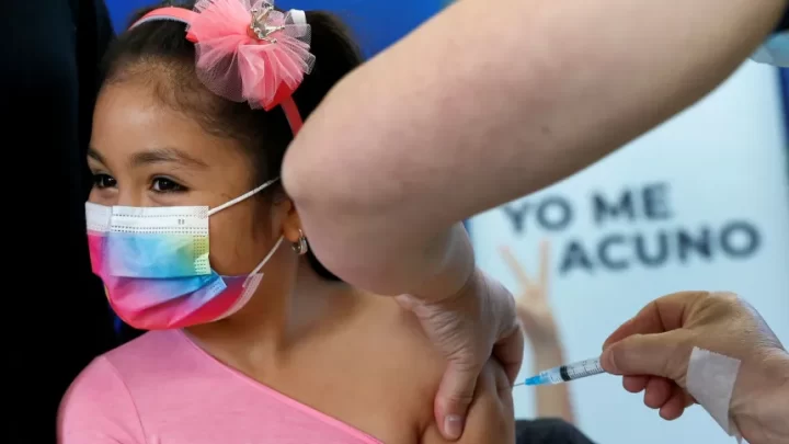 Vacinação da Covid 19 para criança de 04 anos nesta sexta feira