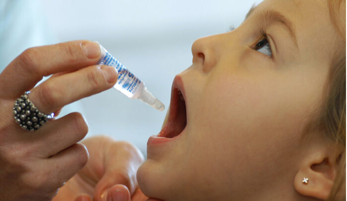 Vacinação contra paralisia infantil vai até 9 de setembro