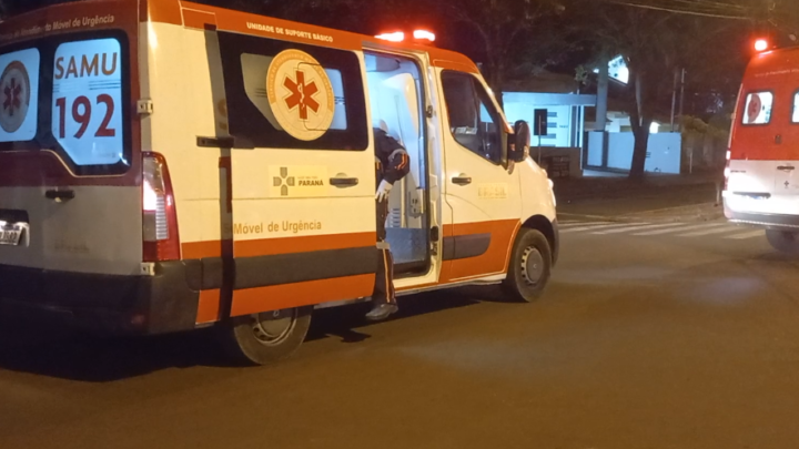 Capotamento na PR-158 deixa três pessoas feridas