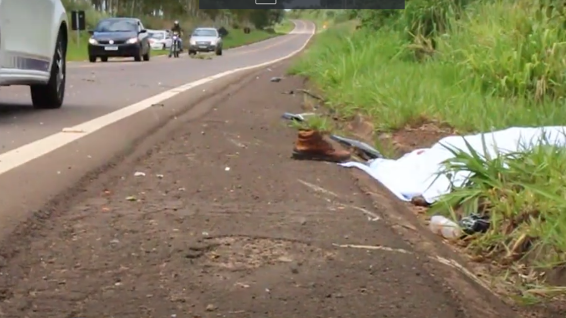 MOTOCICLISTA PERDE A VIDA, APÓS ULTRAPASSAGEM NA PR – 482, EM UMUARAMA