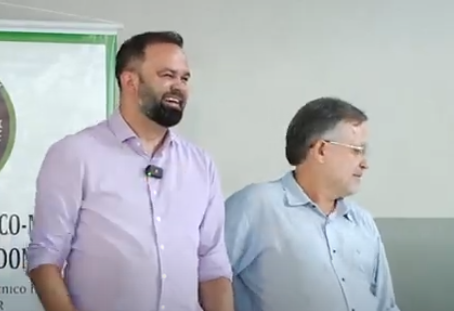 Secretário Estadual de Educação visita Campo Mourão