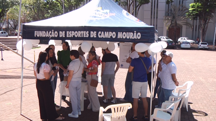 SECRATARIA DA SAÚDE REALIZA CONSCIENTIZAÇÃO SAÚDE MENTAL