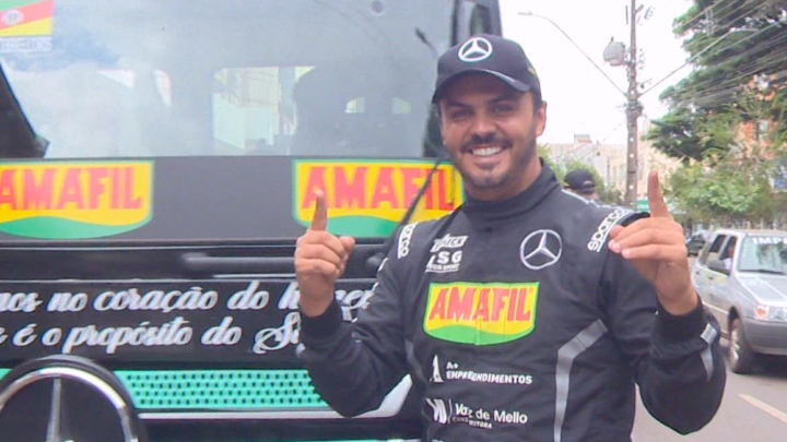 PILOTO MOURÃOENSE É DESTAQUE NA COPA TRUCK