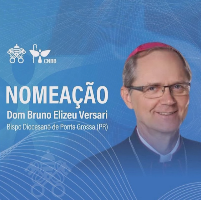 BISPO DOM BRUNO DE CAMPO MOURÃO SERÁ TRANSFERIDO PARA A DIOCESE DE PONTA GROSSA