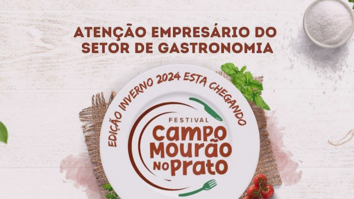 CAMPO MOURÃO NO PRATO TERÁ A PARTICIPAÇÃO DE 60 EMPRESAS