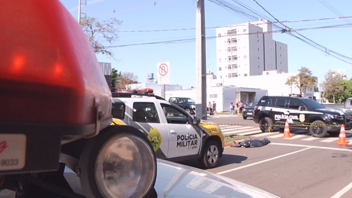 IDOSA MORRE ATROPELADA NO CENTRO DE CAMPO MOURÃO; MOTORISTA FOGE DO LOCAL