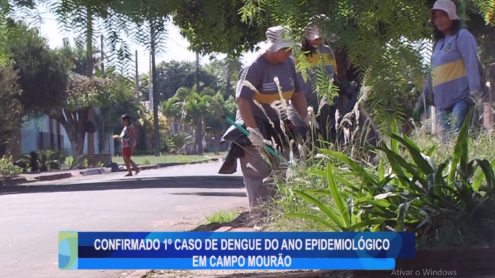 CONFIRMADO O PRIMEIRO CASO DE DENGUE DO ANO EPIDEMIOLÓGICO EM CAMPO MOURÃO