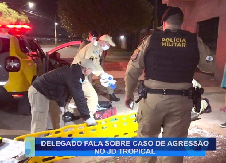 DELEGADO FALA SOBRE CASO DE AGRESSÃO NO JARDIM TROPICAL