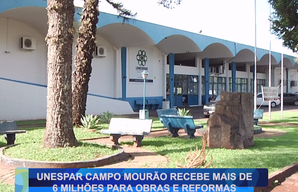 UNESPAR DE CAMPO MOURÃO RECEBE MAIS DE 6 MILHÕES PARA OBRAS E REFORMA