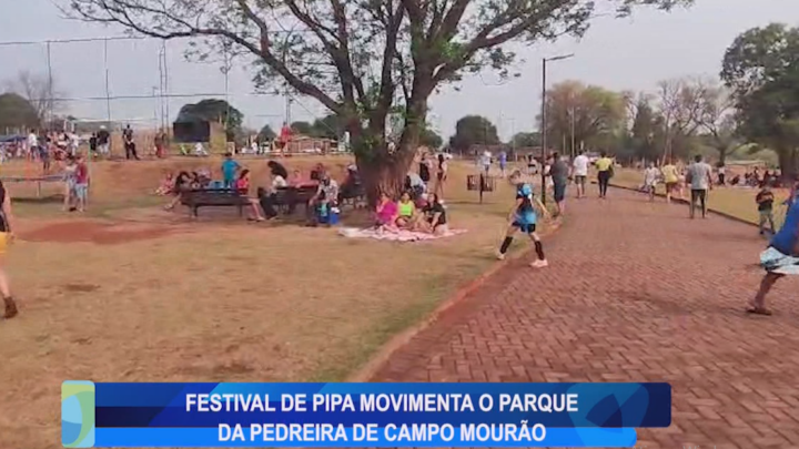 FESTIVAL DE PIPA MOVIMENTA O PARQUE DA PEDREIRA DE CAMPO MOURÃO