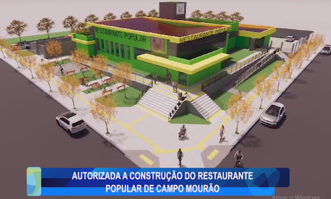 AUTORIZADA A CONSTRUÇÃO DO RESTAURANTE POPULAR DE CAMPO MOURÃO