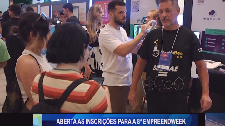 ABERTA AS INSCRIÇÕES PARA A 8º EMPREENDWEEK