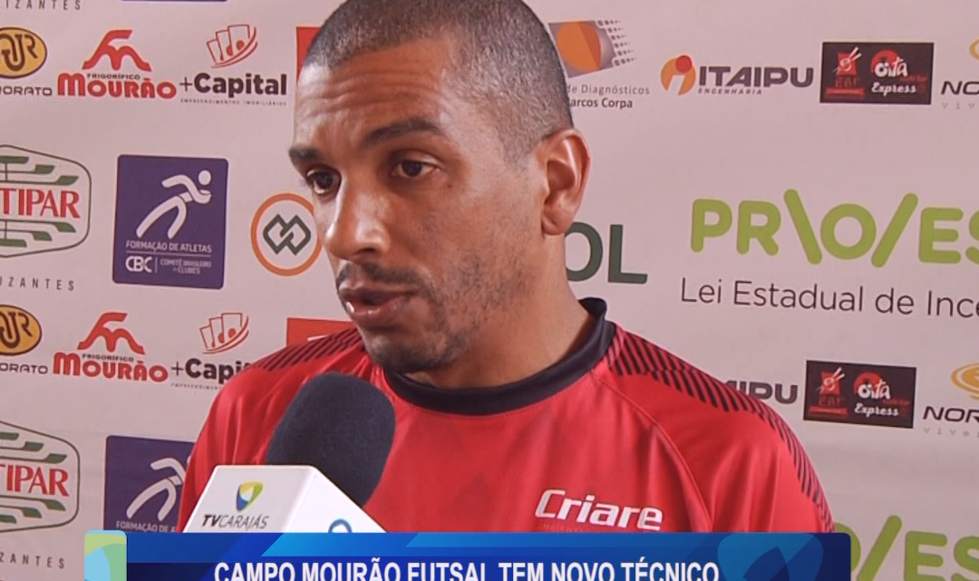 CAMPO MOURÃO FUTSAL TEM NOVO TÉCNICO