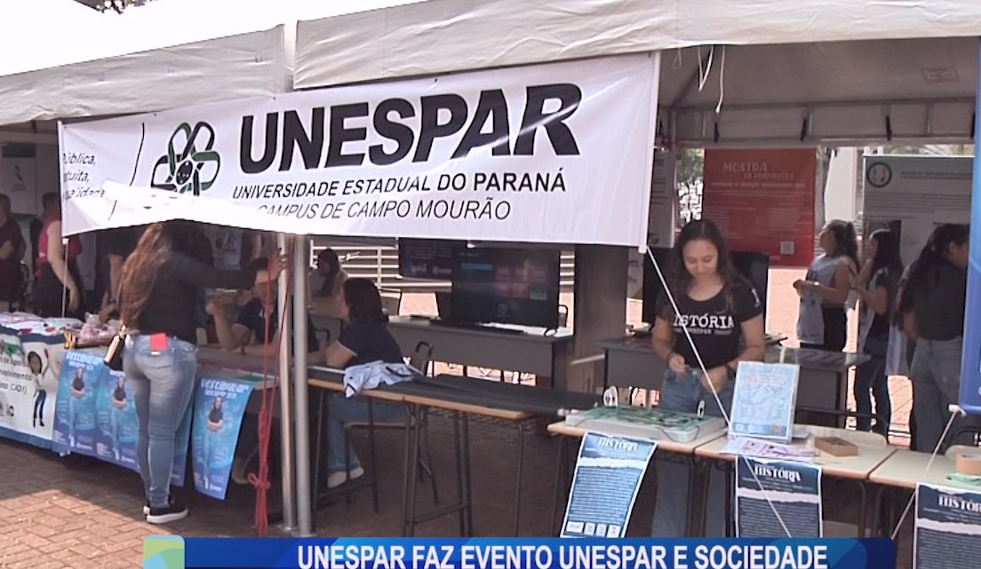 UNESPAR FAZ EVENTO: UNESPAR E SOCIEDADE NO CENTRO DE CAMPO MOURÃO