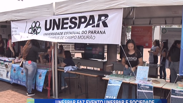 UNESPAR FAZ EVENTO: UNESPAR E SOCIEDADE NO CENTRO DE CAMPO MOURÃO