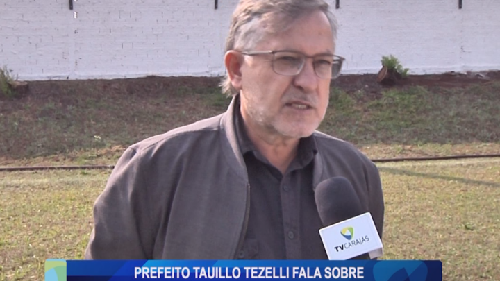 PREFEITO TAUILLO TEZELLI FALA SOBRE VÁRIAS OBRAS DA CIDADE