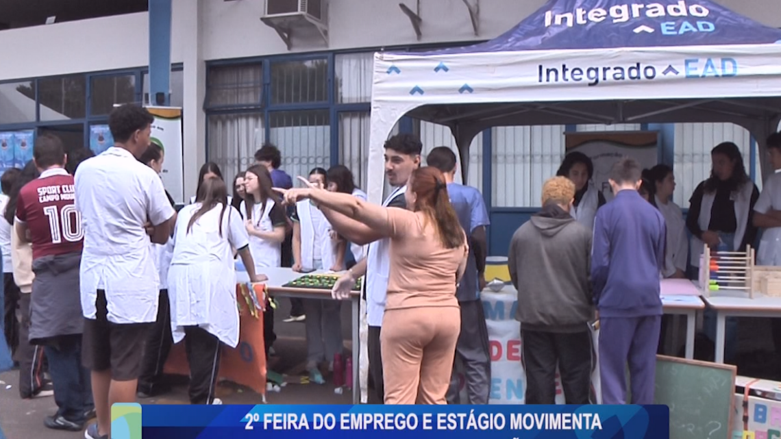 2º FEIRA DO EMPREGO E ESTÁGIO MOVIMENTA JOVENS EM CAMPO MOURÃO