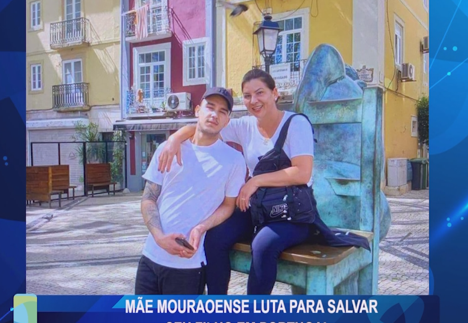 MÃE MOURAOENSE LUTA PARA SALVAR SEU FILHO EM PORTUGAL