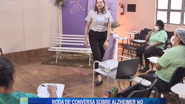 RODA DE CONVERSA SOBRE ALZHEIMER NO LAR DE IDOSOS DE CAMPO MOURÃO