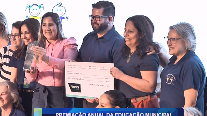 PREMIAÇÃO ANUAL DA EDUCAÇÃO MUNICIPAL